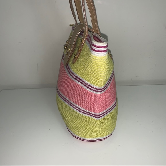 Eric Javits New York Woven Multicolored Tote - Picture 2 of 9